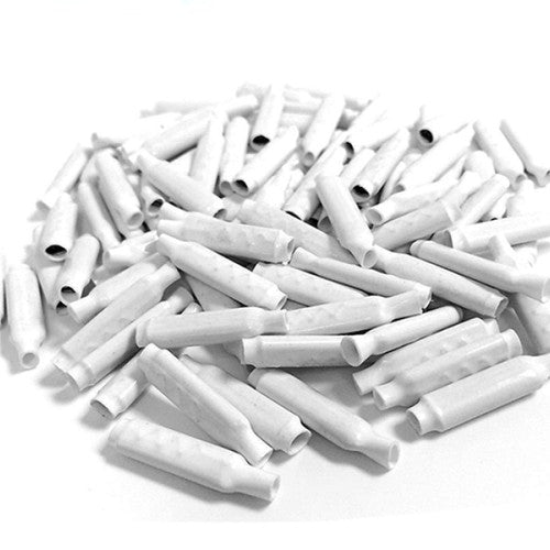 B-Connector White 100pcs Pack Indoor Wire Crimp Beanies Splices for Low Voltage